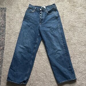 Agolde low slung baggy jeans